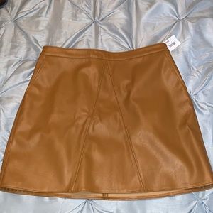 Bar III Tan Mini Skirt